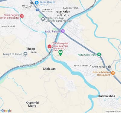8 Marla Commercial Plot For Sale New Metro City Sarai Alamgir