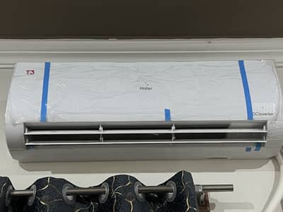 This is a haier ac t3 pro  inverter air conditioner model 1.5 ton