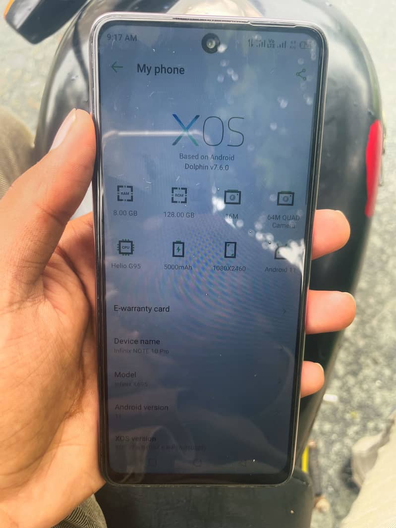 Infinix note 10pro 6