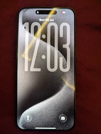 Apple iPhone 15 Pro Max black titanium factory unlock