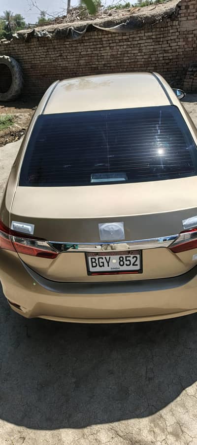 Toyota Corolla GLI 2016 new key kashmore location