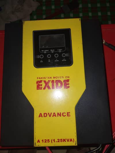 Exide 1.2KVA 900W Hybrid Inverter (USED) 10/10 Condition