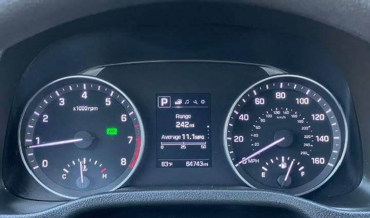odo meter reverse 0