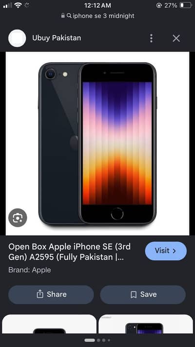 Apple iPhone SE 3 Exchange possible