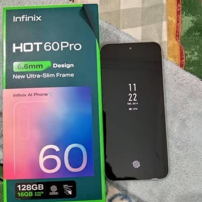 Infinix Hot 60 pro (complete Box) under Warranty /031/3/172660/8