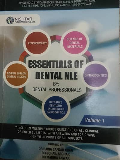essential of dental NLE volume 1 & 2  | Dental NLE | pmdc nle books |