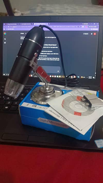 Digital Microscope with 1600x Use through Mobile n Laptop