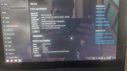 Lenovo e300 360 rotatable with touch screen