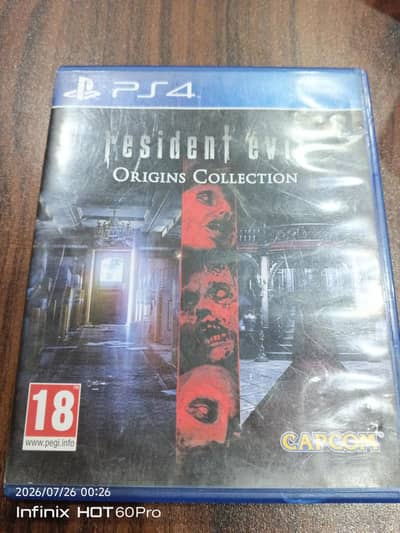 RESIDENT EVIL ORGINS COLLECTION