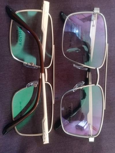 glasses and lenses