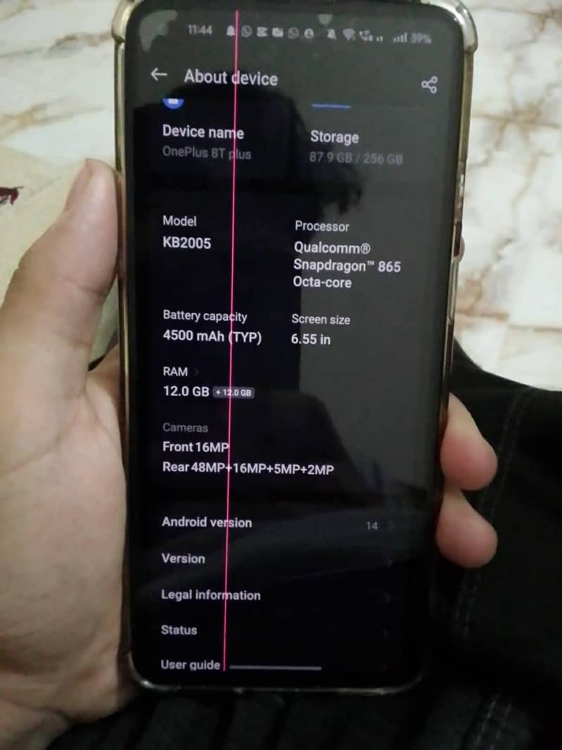 One Plus 8T 1
