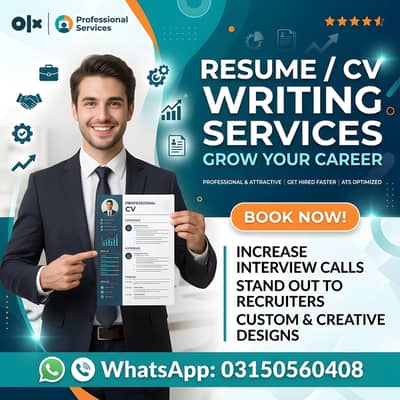 CV & Resume Building Services | Get Hired Fast!