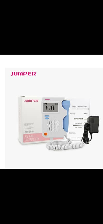 Jumper Fetal Doppler Model : JPD-100B+ Pocket/With Heart Rate Monitor