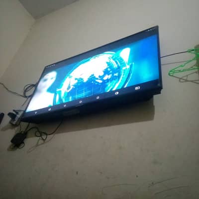 50 inch led changhong ruba aik minor line ur spot hai chota sa hai ur