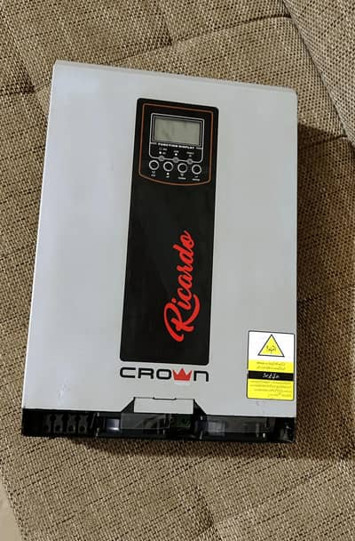 crown 5kw hybrid Soler inverter ups 48volt 100%ok
