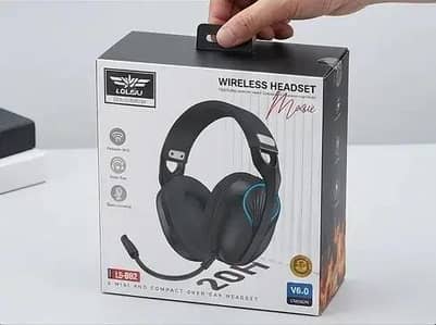Lelisu Wireless Bluetooth V6.0 Headphones Plus Mic Gaming Headphones
