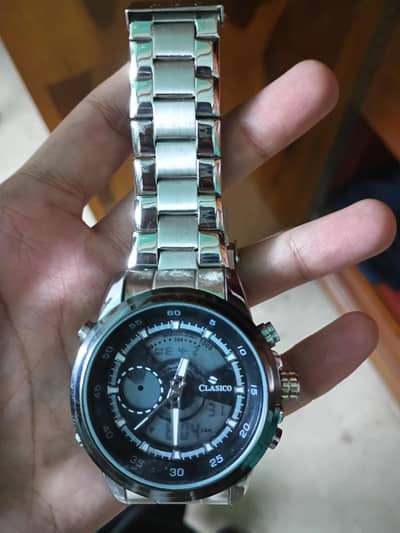 Clasico Hybrid Dual-Time Sports Watch