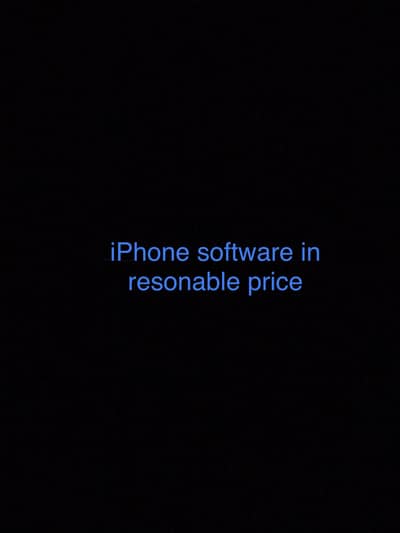 iPhone software