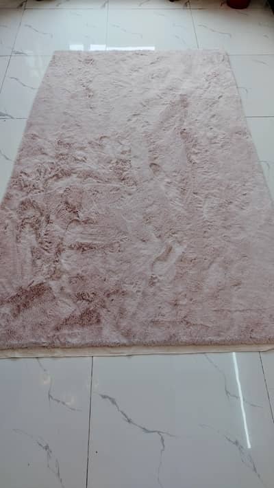 soft furry rug