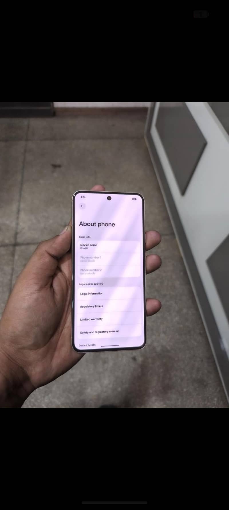 Google Pixel 8 7