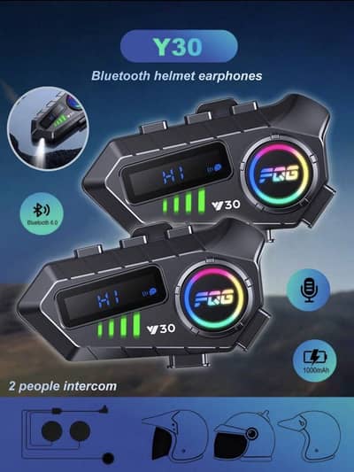 Helmet intercom