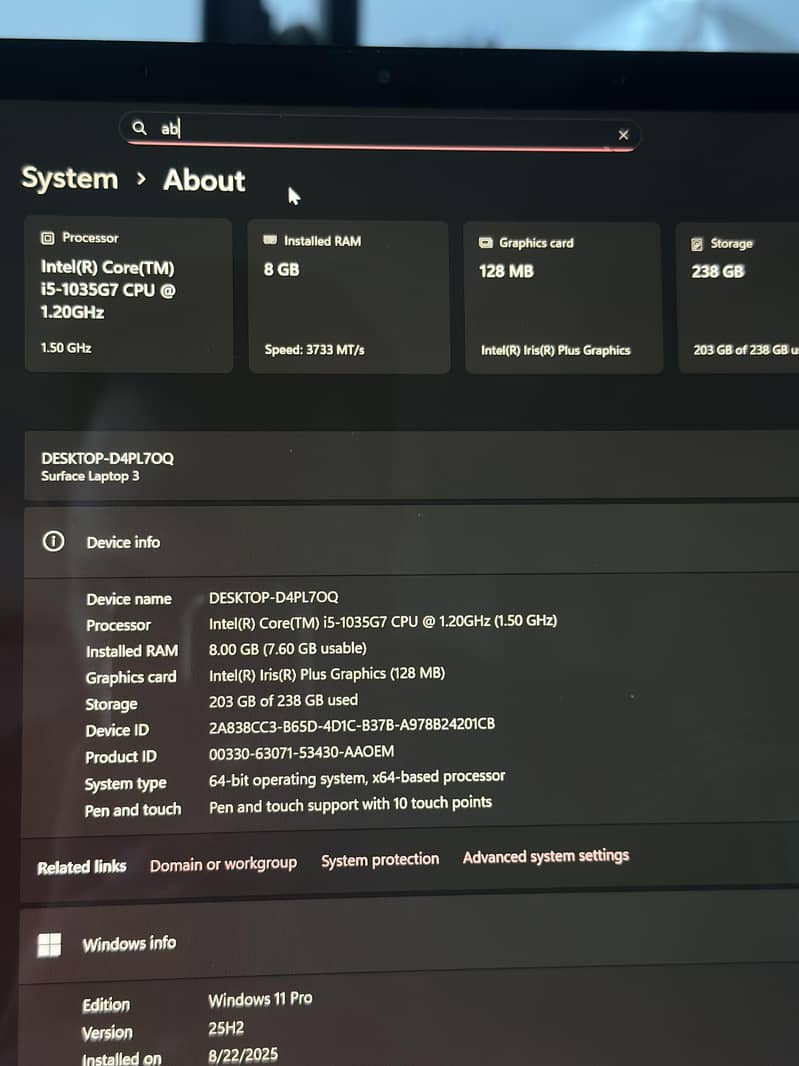 Surface Laptop 3 1