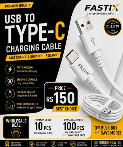 4 core wire charging cable fast charging