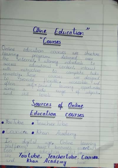 Assignment writing