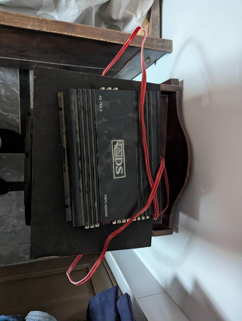 Amplifier + subwoofer 1