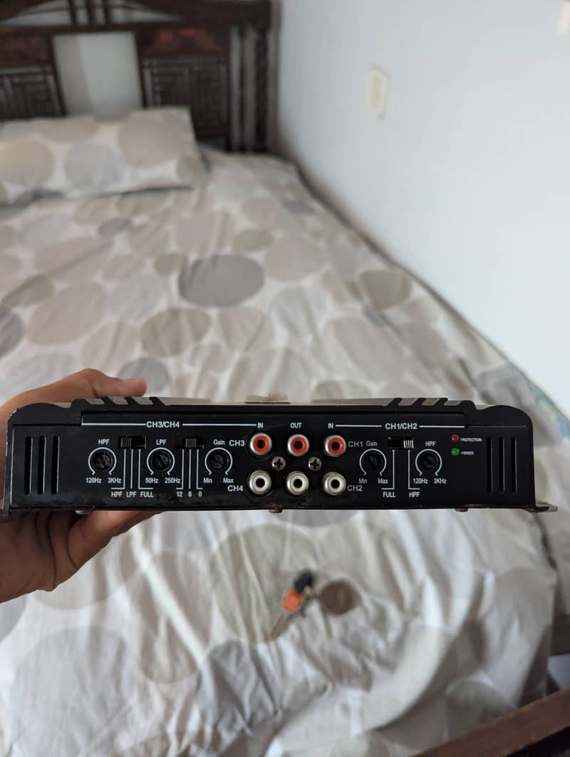 Amplifier + subwoofer 3
