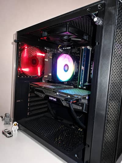  GTX 1070 8GB Gaming PC | i5 4th Gen | 12GB RAM | Mint RGB Case