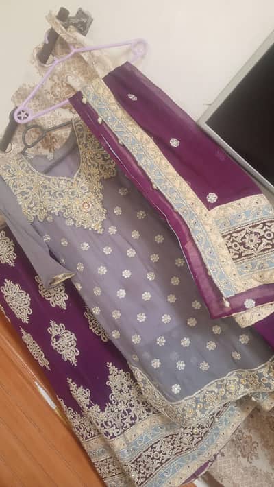 Heavy Lehnga for nikah, walima