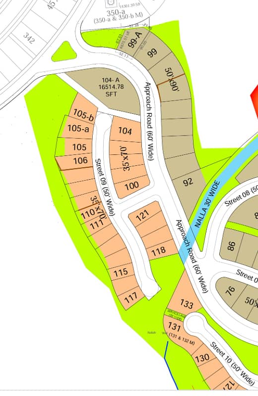 Back Open Extra Land Plot 1
