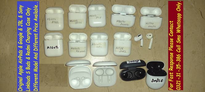 apple airpods google sony charging case