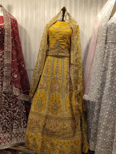 Mehndi Bridal Dress