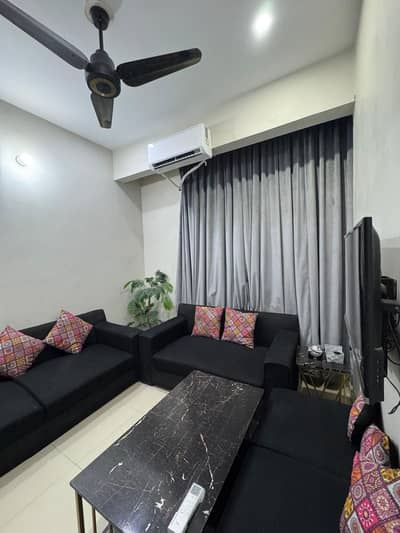 5 seats and 2 large puffies (7 seater) Sofa Set From Hbbit