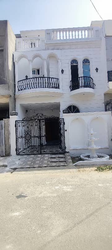 3 Marla Spanish Design House Available For Rent In Hafeez Garden Phase 5 Canal Road Near Jallo Lahore