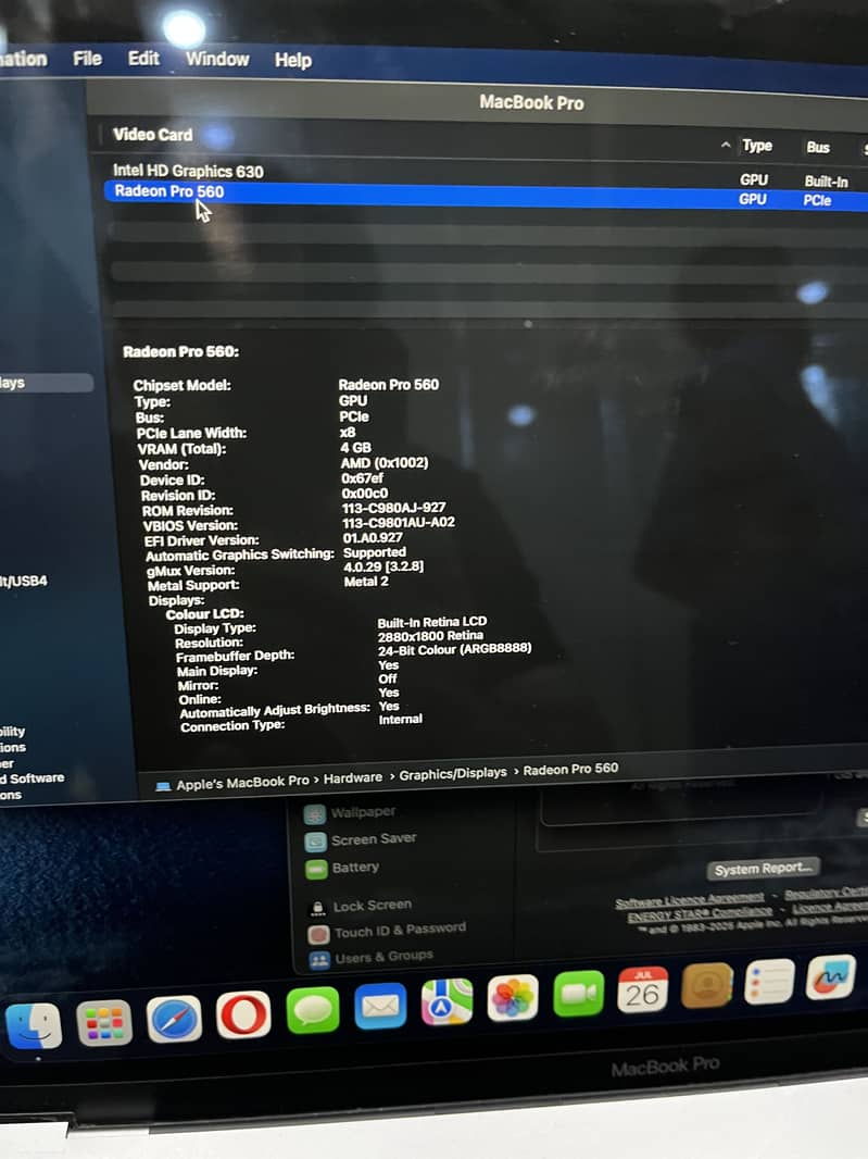 MacBook pro 2017 5