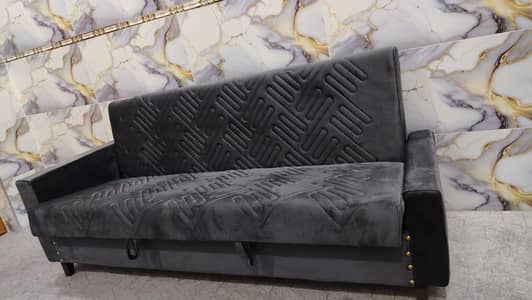 slightly use sofa cum bed. . . just like new
