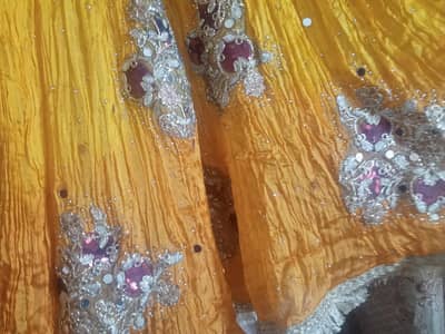 Mehndi, Mayu maxi, Light weight maxi with Dhupata,