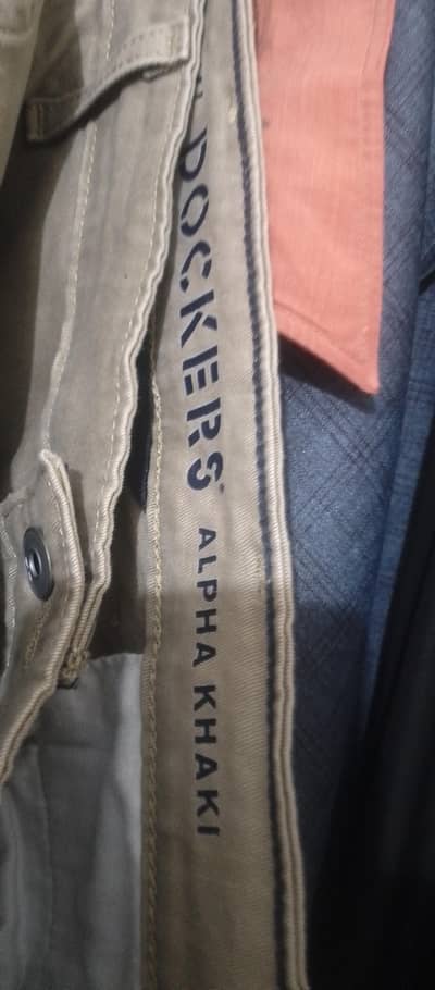 Docckers Alpha Khaki Pant - 38 Waist- Slim