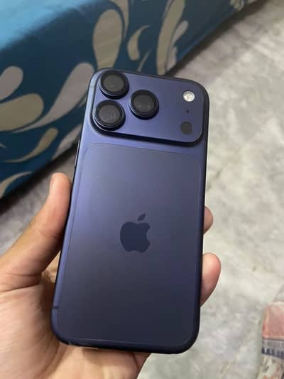 Iphone 17 pro blue jv (with box)