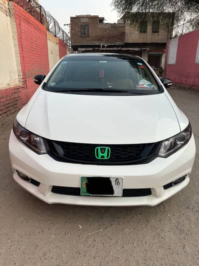 Honda Civic Rebirth 2016 | White | Total Genuine | Full Option