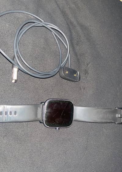 Black Amazfit Gts 2 mini watch