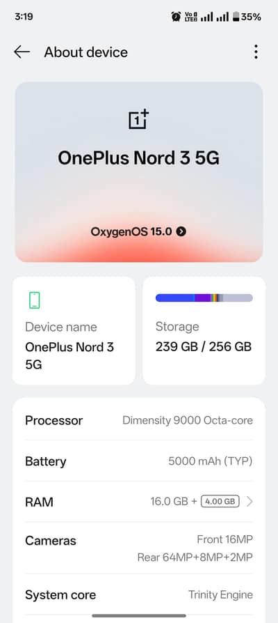 One Plus Nord 3