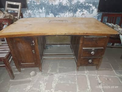 Large Wooden Office / Study Desk for Sale