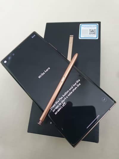 Samsung Mobile Note 20 Ultra Official PTA Approved