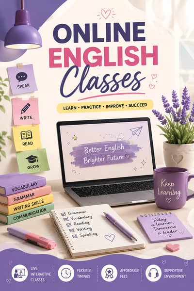 Online English Classes | Reading, Writing, Grammar & Vocabulary | Free