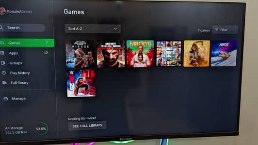 XBOX ONE S (1TB) with Box