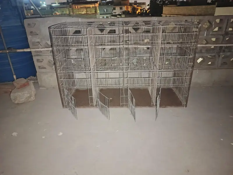 2 Cages for birds